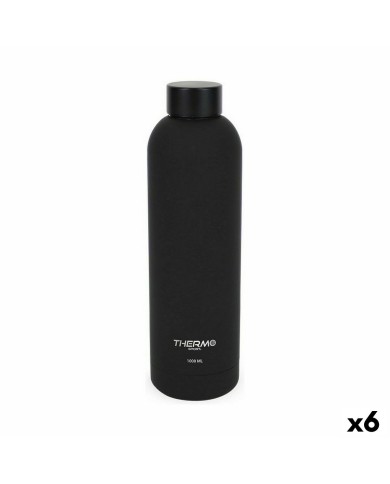 Bottiglia Térmica ThermoSport Soft Touch Nero 1 L (6 Unità) Bottiglia Térmica ThermoSport Soft Touch Nero 1 L (6 Unità)