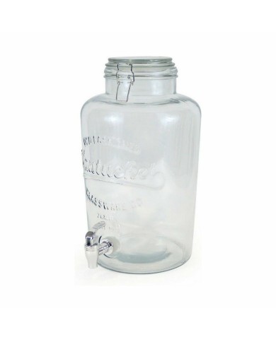 Dispenser di bevande La Mediterránea Rubinetto Vetro 8 L (2 Unità) Dispenser di bevande La Mediterránea Rubinetto Vetro 8 L (2 Unità)