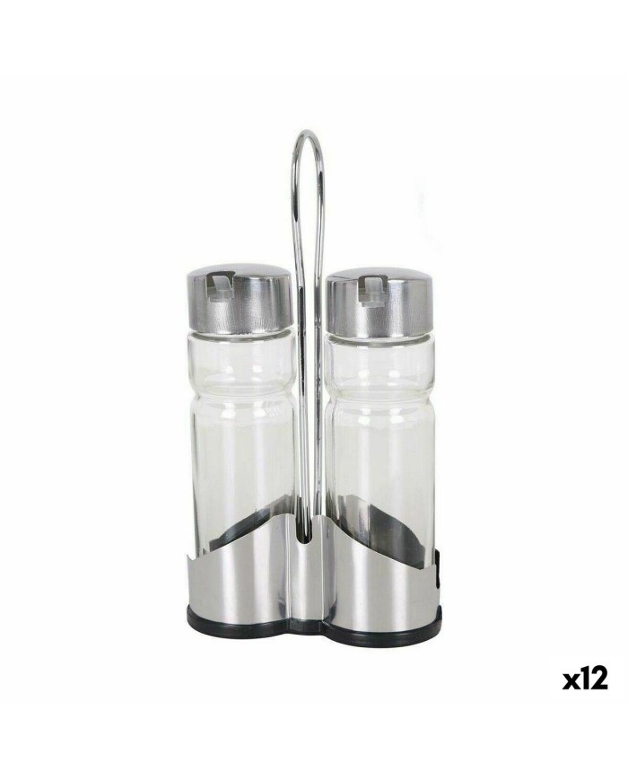 Set olio e aceto Anna 11 x 5,5 x 22 cm (12 Unità) Set olio e aceto Anna 11 x 5,5 x 22 cm (12 Unità)