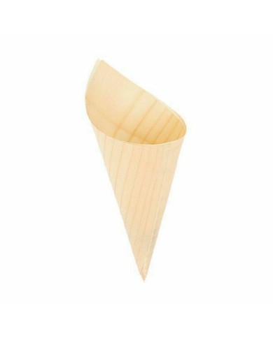 Set di Ciotole Algon Coni Monouso Legno 10 Pezzi 15,5 cm (24 Unità) Set di Ciotole Algon Coni Monouso Legno 10 Pezzi 15,5 cm (24 Unità)