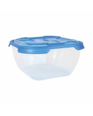 Set di scatole porta pranzo Tontarelli Nuvola 2 L Azzurro Quadrato 2 Pezzi (12 Unità)