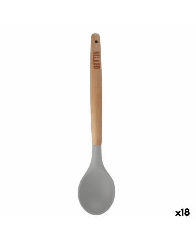 Mestolo Quttin Legno 31,8 x 6,7 cm (18 Unità) Mestolo Quttin Legno 31,8 x 6,7 cm (18 Unità)