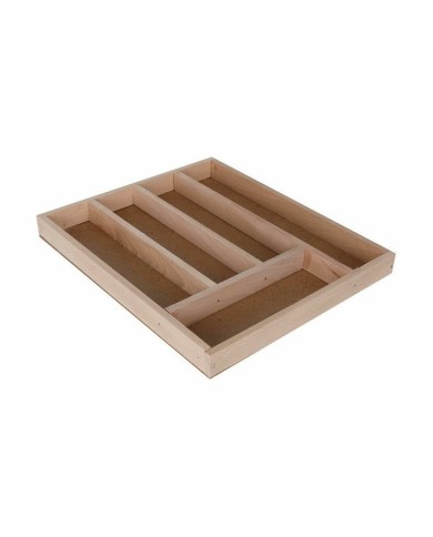Vassoio Portaposate Quttin Quttin Legno 33 x 28 x 3,5 cm (12 Unità)