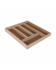 Vassoio Portaposate Quttin Quttin Legno 33 x 28 x 3,5 cm (12 Unità)