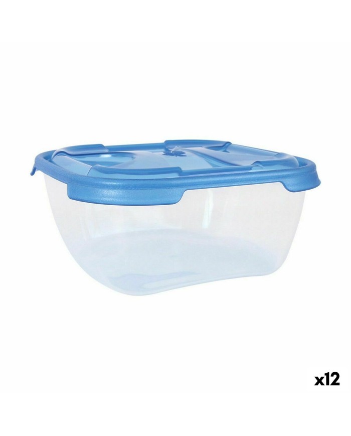 Set di scatole porta pranzo Tontarelli Nuvola 1 L Azzurro Quadrato 3 Pezzi (12 Unità) Set di scatole porta pranzo Tontarelli Nuvola 1 L Azzurro Quadrato 3 Pezzi (12 Unità)