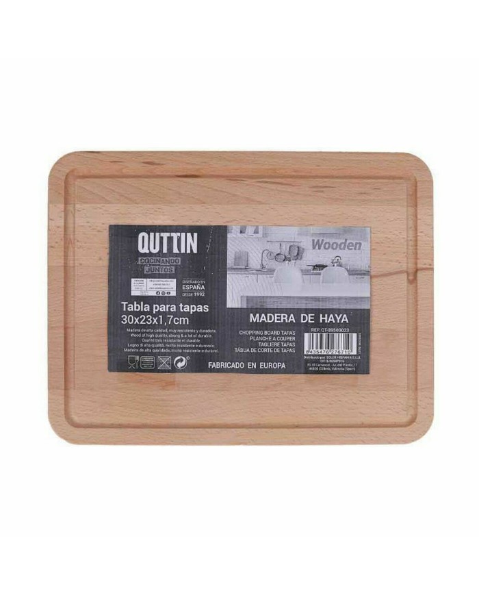 Tagliere Quttin 30 x 23 x 1,7 cm (8 Unità) Tagliere Quttin 30 x 23 x 1,7 cm (8 Unità)
