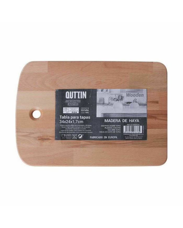 Tagliere Quttin 34 x 24 x 1,7 cm (8 Unità) Tagliere Quttin 34 x 24 x 1,7 cm (8 Unità)
