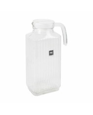 Boccale con Coperchio e Dosatore La Mediterránea Chrysler 1,8 L Vetro (6 Unità) Boccale con Coperchio e Dosatore La Mediterránea Chrysler 1,8 L Vetro (6 Unità)