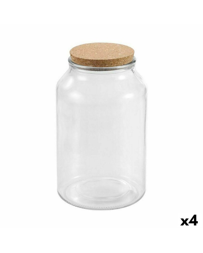 Vaso La Mediterránea 3,8 L Vetro (4 Unità) Vaso La Mediterránea 3,8 L Vetro (4 Unità)