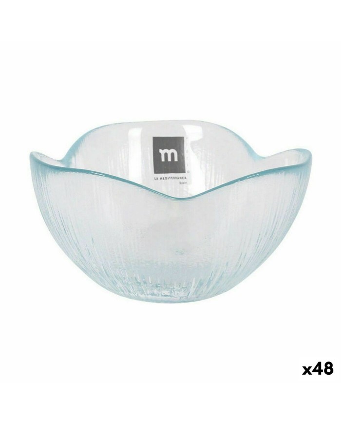 Ciotola La Mediterránea Trasparente 11,5 x 11 x 6 cm (48 Unità)