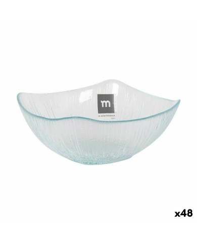 Ciotola La Mediterránea Trasparente Ø 13 x 5,5 cm (48 Unità)