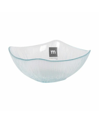 Ciotola La Mediterránea Trasparente Ø 13 x 5,5 cm (48 Unità)