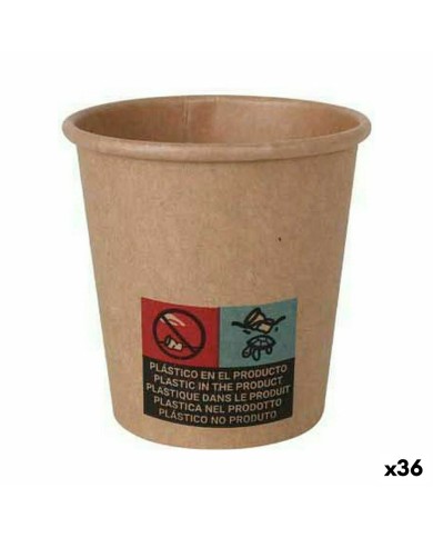 Set di Bicchieri Algon Monouso carta kraft 50 Pezzi 80 ml (36 Unità) Set di Bicchieri Algon Monouso carta kraft 50 Pezzi 80 ml (36 Unità)