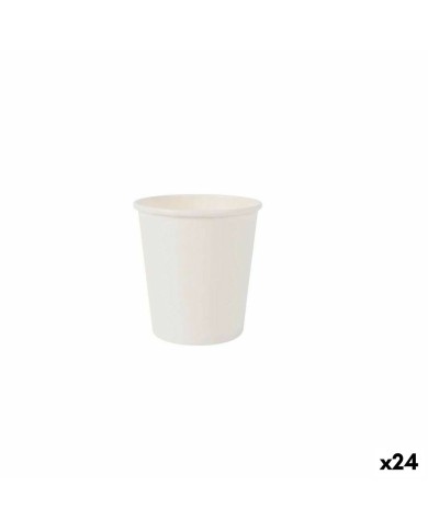 Set di Bicchieri Algon Monouso Cartone Bianco 20 Pezzi 120 ml (24 Unità) Set di Bicchieri Algon Monouso Cartone Bianco 20 Pezzi 120 ml (24 Unità)