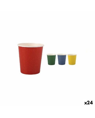 Set di Bicchieri Algon Monouso Cartone Multicolore 20 Pezzi 120 ml (24 Unità) Set di Bicchieri Algon Monouso Cartone Multicolore 20 Pezzi 120 ml (24 Unità)