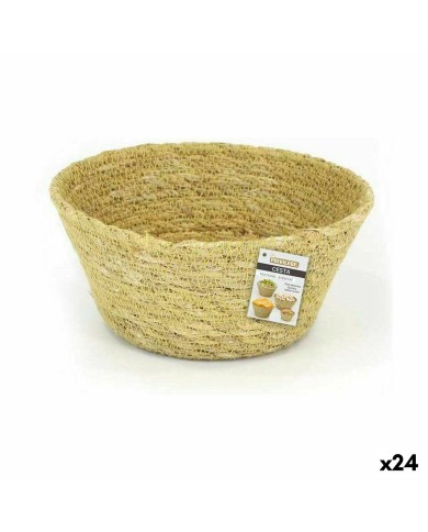 Cestino Multiuso Privilege Erba di mare Rotondo Rotonda 18 x 8 cm (24 Unità) Cestino Multiuso Privilege Erba di mare Rotondo Rotonda 18 x 8 cm (24 Unità)