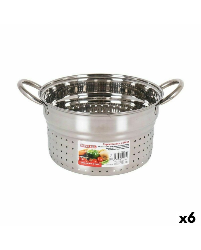 Vaporiera Privilege Pentola Ø 22 x 29 x 14,5 cm (6 Unità)