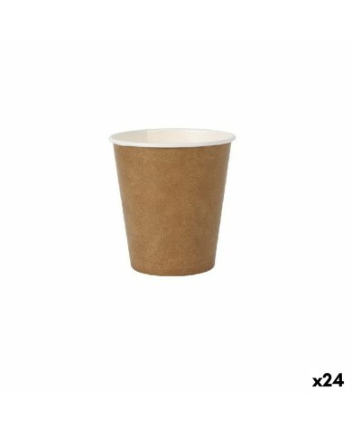 Set di Bicchieri Algon Monouso carta kraft 20 Pezzi 120 ml (24 Unità) Set di Bicchieri Algon Monouso carta kraft 20 Pezzi 120 ml (24 Unità)