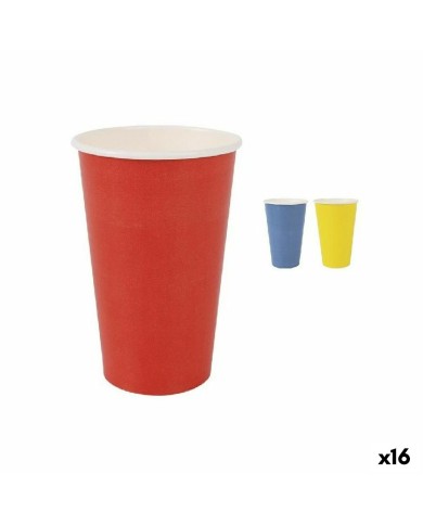 Set di Bicchieri Algon Monouso Cartone Multicolore 10 Pezzi 450 ml (16 Unità) Set di Bicchieri Algon Monouso Cartone Multicolore 10 Pezzi 450 ml (16 Unità)