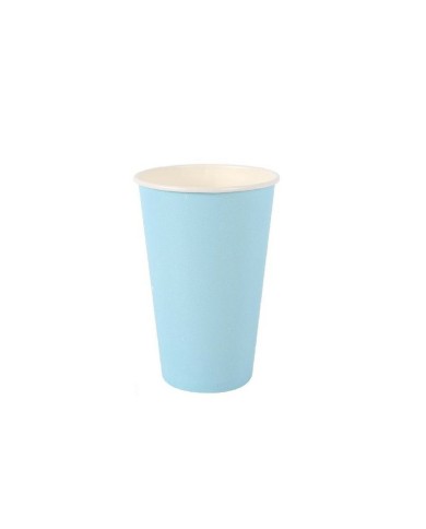 Set di Bicchieri Algon Monouso Cartone Azzurro 7 Pezzi 450 ml (16 Unità) Set di Bicchieri Algon Monouso Cartone Azzurro 7 Pezzi 450 ml (16 Unità)