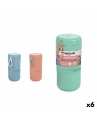 Tazza Thermos con Coperchio ThermoSport Fogli 360 ml (12 Unità)