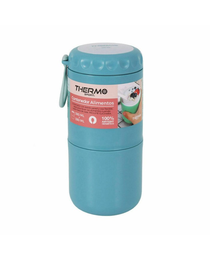 Thermos da Viaggio ThermoSport Doppia 380 ml + 380 ml (6 Unità) Thermos da Viaggio ThermoSport Doppia 380 ml + 380 ml (6 Unità)