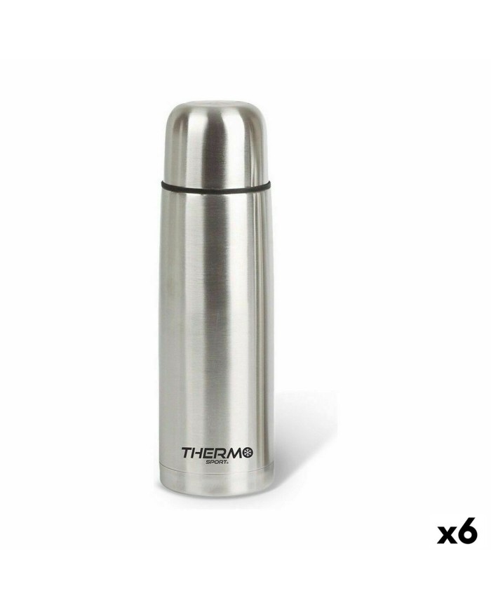Thermos da Viaggio ThermoSport Acciaio inossidabile 1 L (6 Unità) Thermos da Viaggio ThermoSport Acciaio inossidabile 1 L (6 Unità)