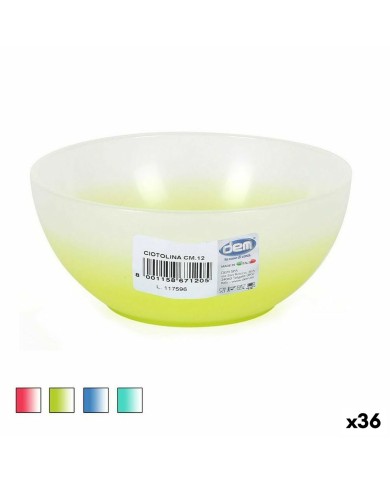 Ciotola Dem Cristalway Plastica 300 ml ø 12 x 5 cm (36 Unità)
