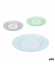 Piatto da pranzo La Mediterránea Plastica 19 x 19 x 2 cm (24 Unità)