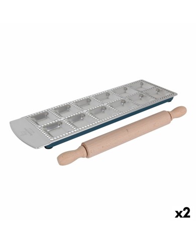 Stampo per pasta Santa Clara Ravioli Quadrato (2 Unità) Stampo per pasta Santa Clara Ravioli Quadrato (2 Unità)