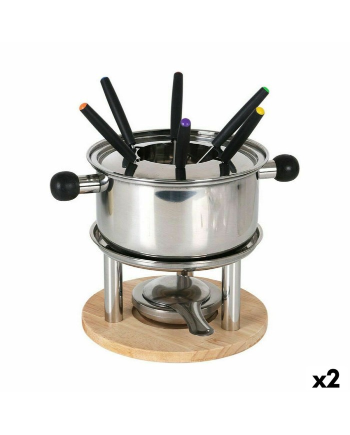 Fonduta Santa Clara Acciaio inossidabile (2 Unità) Fonduta Santa Clara Acciaio inossidabile (2 Unità)