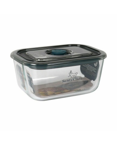 Porta pranzo Ermetico Santa Clara Grigio 500 ml Rettangolare (4 Unità) Porta pranzo Ermetico Santa Clara Grigio 500 ml Rettangolare (4 Unità)