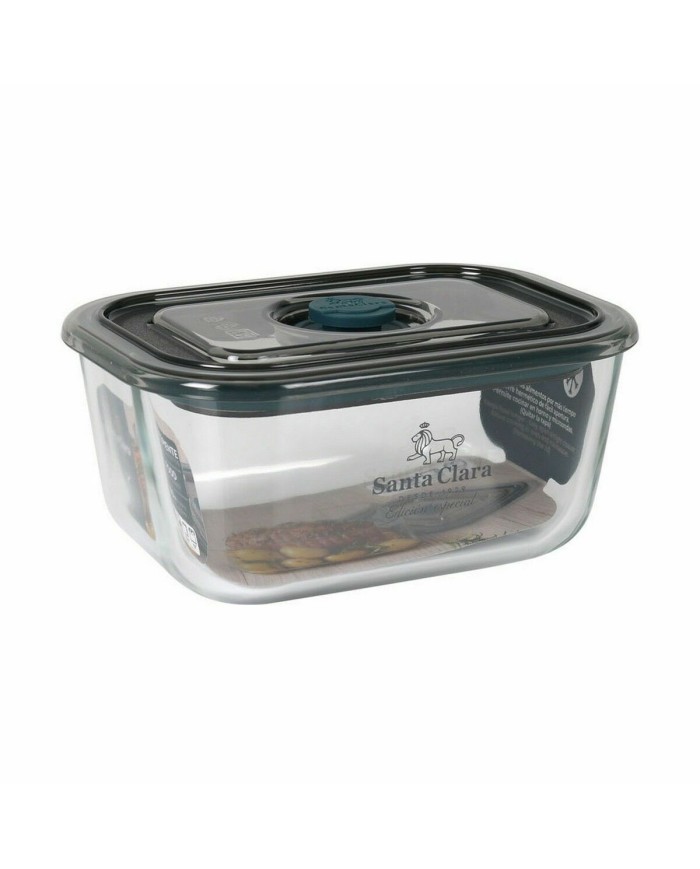 Porta pranzo Ermetico Santa Clara Grigio 500 ml Rettangolare (4 Unità) Porta pranzo Ermetico Santa Clara Grigio 500 ml Rettangolare (4 Unità)