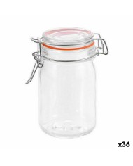 Vaso La Mediterránea Ermetico Vetro 100 ml (48 Unità) Vaso La Mediterránea Ermetico Vetro 100 ml (48 Unità)
