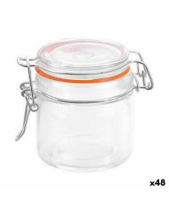 Vaso La Mediterránea Ermetico Vetro 100 ml (48 Unità) Vaso La Mediterránea Ermetico Vetro 100 ml (48 Unità)
