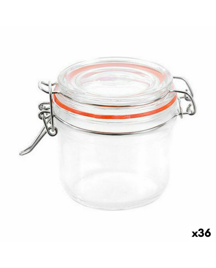 Vaso La Mediterránea Ermetico Vetro 180 ml (36 Unità) Vaso La Mediterránea Ermetico Vetro 180 ml (36 Unità)