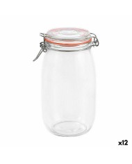 Vaso La Mediterránea Ermetico Vetro 4,2 L (4 Unità) Vaso La Mediterránea Ermetico Vetro 4,2 L (4 Unità)