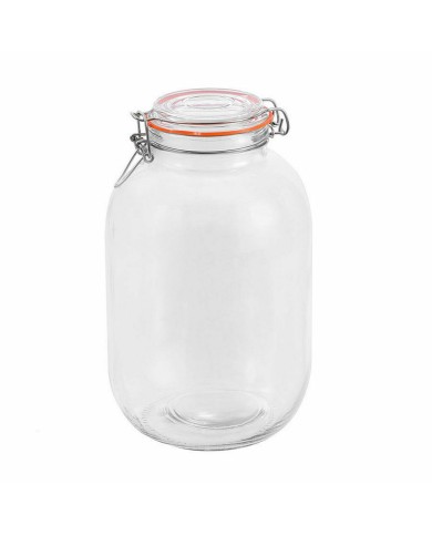 Vaso La Mediterránea Ermetico Vetro 4,2 L (4 Unità)