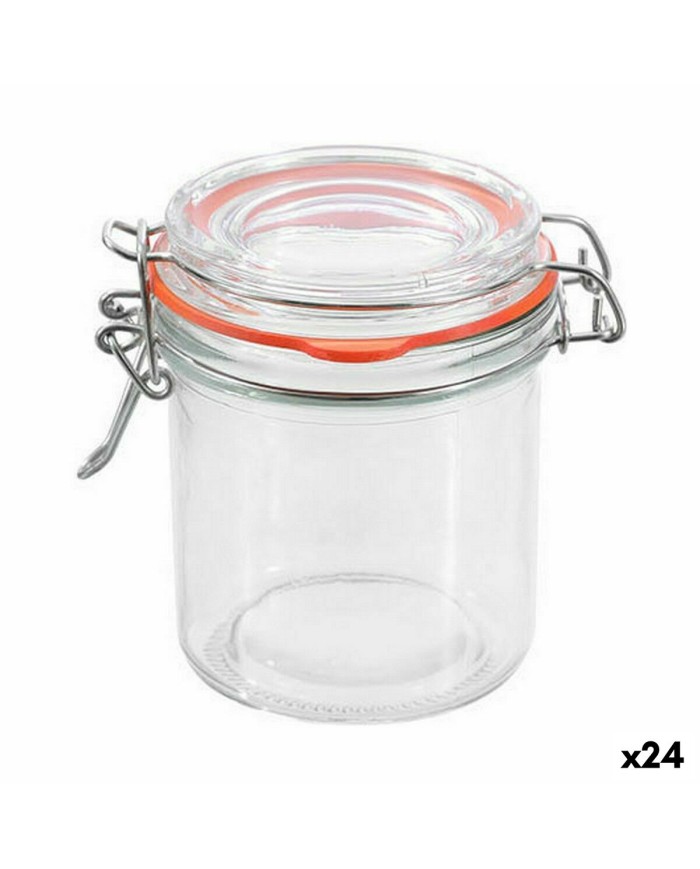 Vaso La Mediterránea Ermetico Vetro 250 ml (24 Unità) Vaso La Mediterránea Ermetico Vetro 250 ml (24 Unità)