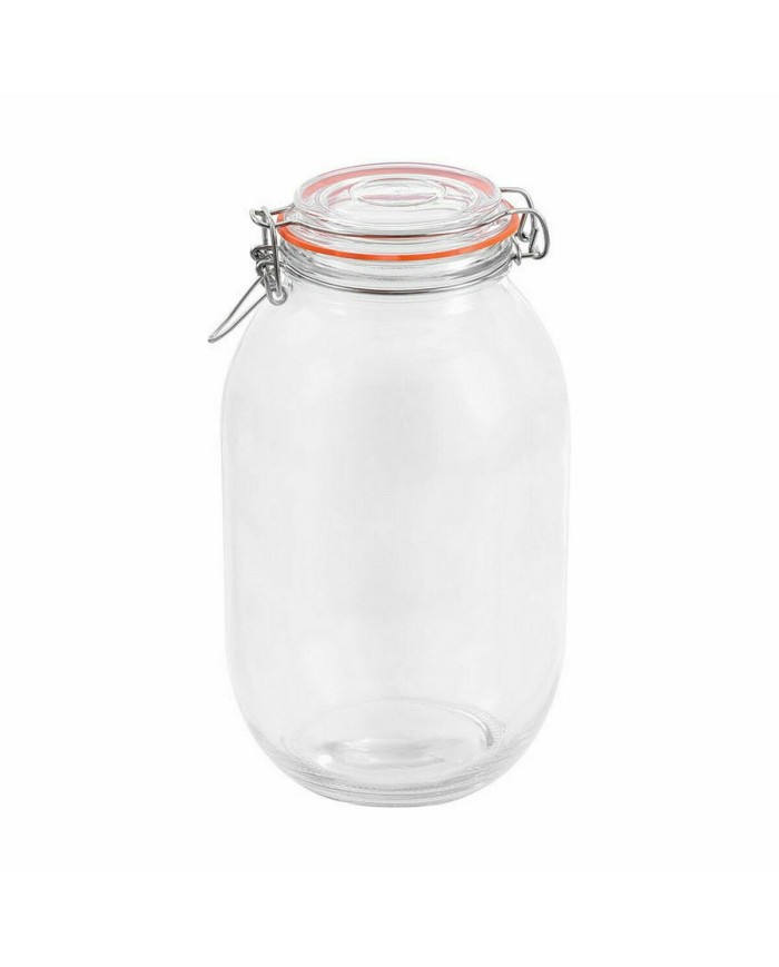 Vaso La Mediterránea Ermetico Vetro 3 L (6 Unità) Vaso La Mediterránea Ermetico Vetro 3 L (6 Unità)