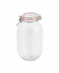 Vaso La Mediterránea Ermetico Vetro 3 L (6 Unità) Vaso La Mediterránea Ermetico Vetro 3 L (6 Unità)