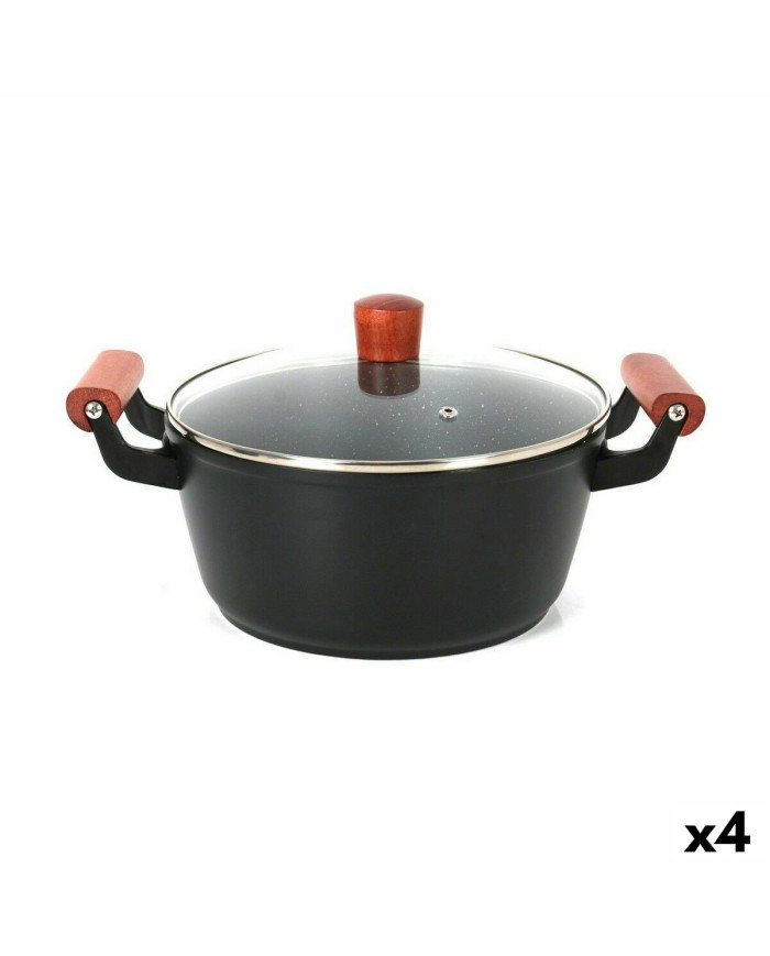 Casseruola con coperchio in vetro Quttin Doha 34 X 24 X 13 CM (4 Unità) Casseruola con coperchio in vetro Quttin Doha 34 X 24 X 13 CM (4 Unità)