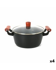Casseruola con coperchio in vetro Quttin Doha 39 x 28 x 15 cm (4 Unità) Casseruola con coperchio in vetro Quttin Doha 39 x 28 x 15 cm (4 Unità)