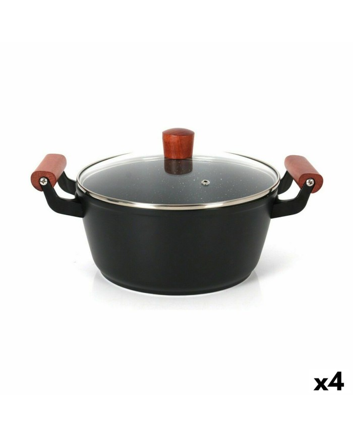 Casseruola con coperchio in vetro Quttin Doha 39 x 28 x 15 cm (4 Unità) Casseruola con coperchio in vetro Quttin Doha 39 x 28 x 15 cm (4 Unità)