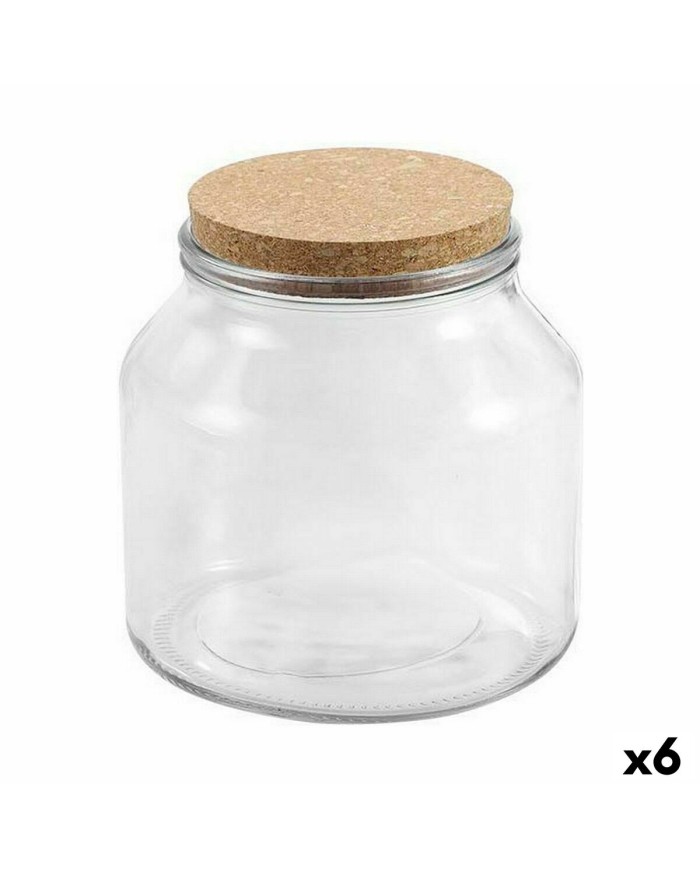 Vaso La Mediterránea 2 L Vetro (6 Unità) Vaso La Mediterránea 2 L Vetro (6 Unità)