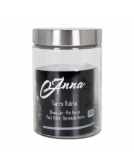 Vaso Anna 1,25 L Vetro Acciaio (12 Unità) Vaso Anna 1,25 L Vetro Acciaio (12 Unità)