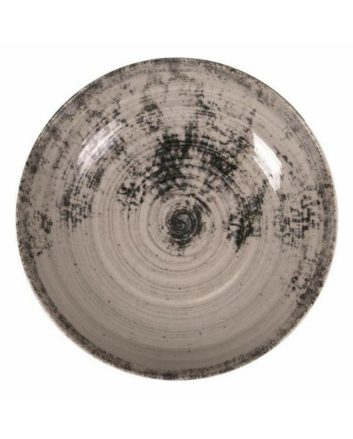 Piatto Fondo La Mediterránea Aspe Grigio Ø 22,7 x 5 cm (12 Unità) Piatto Fondo La Mediterránea Aspe Grigio Ø 22,7 x 5 cm (12 Unità)