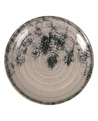 Piatto per Dolce La Mediterránea Aspe Grigio Ø 19,8 x 2,7 cm (12 Unità)