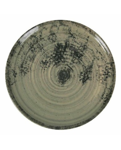 Piatto da pranzo La Mediterránea Aspe Verde Ø 26 x 2,5 cm (12 Unità)