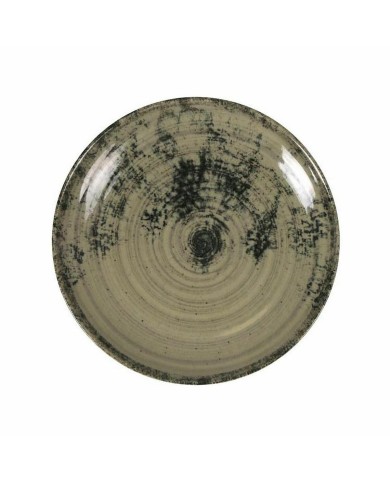 Piatto per Dolce La Mediterránea Aspe Verde Ø 19,8 x 2,7 cm (12 Unità)